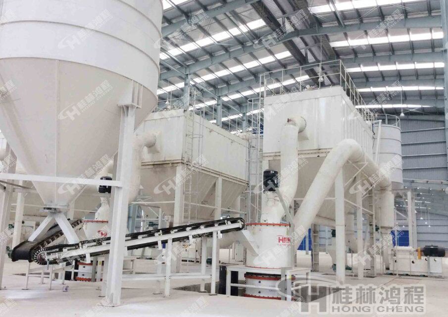 HCH1395超細環輥磨粉機，白云石磨粉機