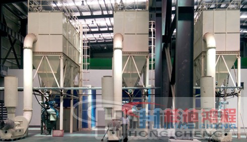 桂林鴻程碳酸鈣磨粉機設備-HCH超細環輥磨粉機 桂林鴻程碳酸鈣磨粉機設備-HCH超細環輥磨粉機