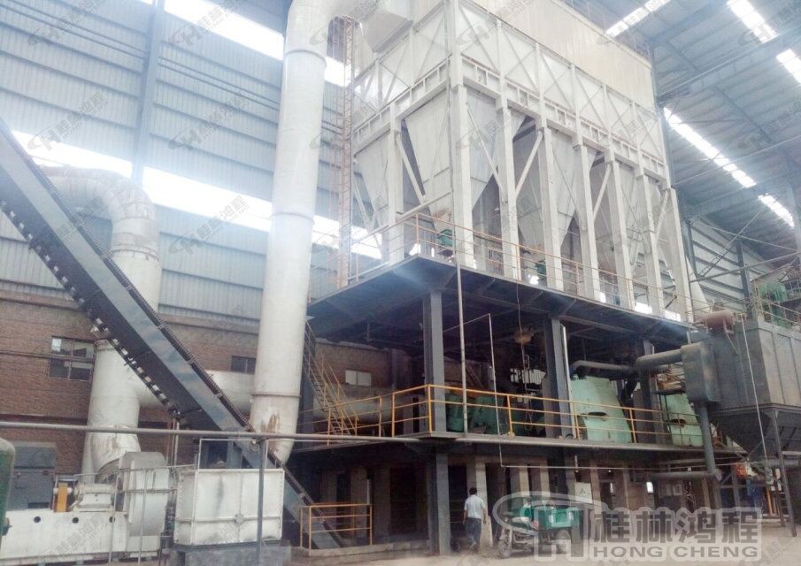 桂林鴻程環(huán)保磨粉機:HLM2900立磨 桂林鴻程環(huán)保磨粉機:HLM2900立磨 脈沖除塵器